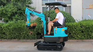 KV12小型挖掘機操作視頻