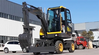 KV30小型輪式挖掘機(jī) KV30小型輪式挖掘機(jī)